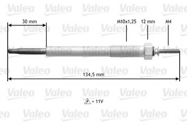 VALEO 345185 Glow Plug